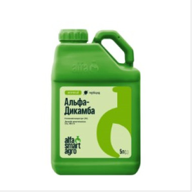 Післясходовий селективний гербіцид системної дії ALFA Smart Agro Альфа-Дикамба, РК 5 л