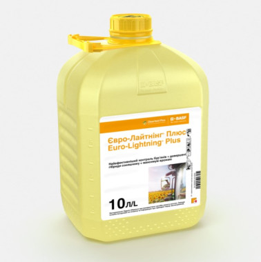 Двокомпонентний гербіцид для соняшника Basf Євро-Лайтнінг Плюс, РК 10 л