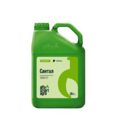 Двокомпонентний післясходовий гербіцид системної дії ALFA Smart Agro Сантал, РК 10 л