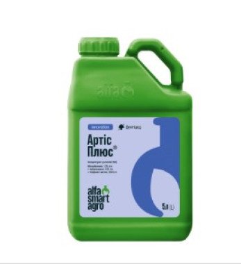 Трикомпонентний контактно системний фунгіцид для захисту соняшнику ALFA Smart Agro Артіс Плюс, КС 5 л
