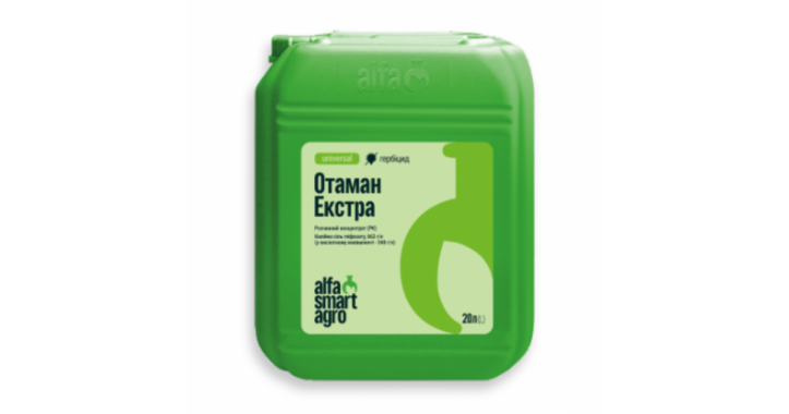Системний гербіцид-десикант суцільної дії ALFA Smart Agro Отаман Екстра, РК 20 л